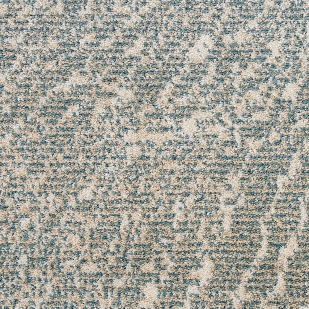 Nourison Home Elegance FAR02 Blue, Grey and White 8'x11' Large  Rug