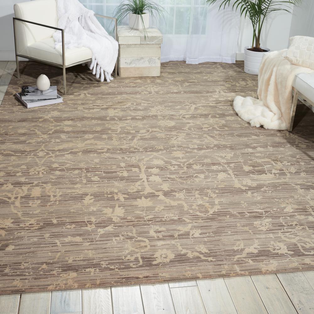 Silk Elements Area Rug, Taupe, 8'6" x 11'6"
