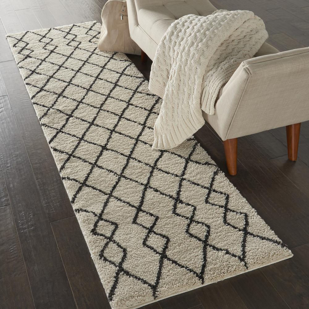 Nourison Home Geometric Shag Area Rug