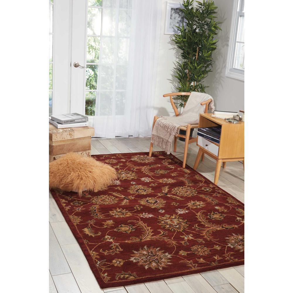 Traditional Runner Area Rug, 8' Runner