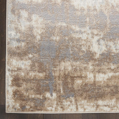 Modern Runner Area Rug, 8' Runner