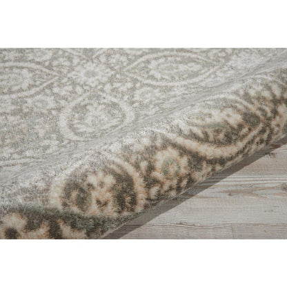 Euphoria Area Rug, Grey, 5'3" x ROUND