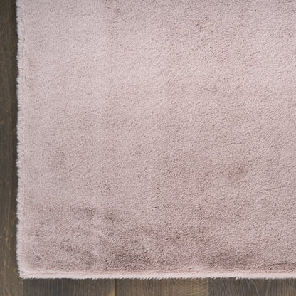Nourison Home Soft Plush Rabbit Fur Area Rug