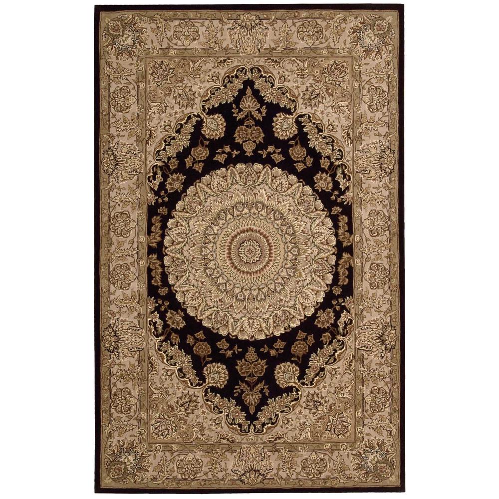 Traditional Rectangle Area Rug, 6' x 9'