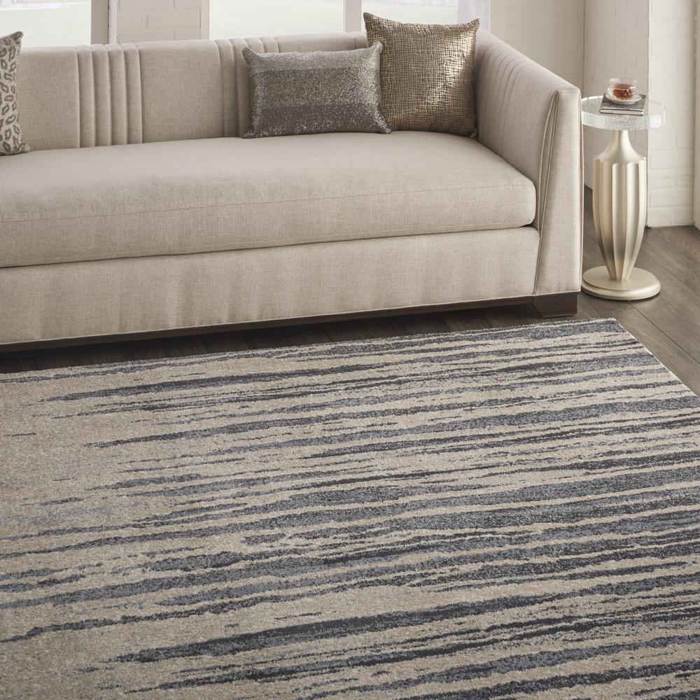 Modern Rectangle Area Rug, 9' x 13'