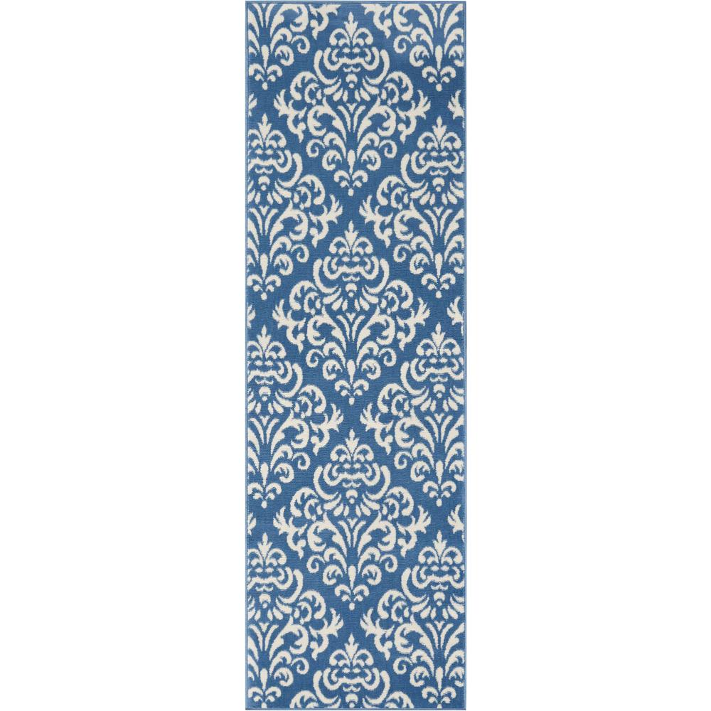 Grafix Area Rug, Blue, 2'3" x 7'6"