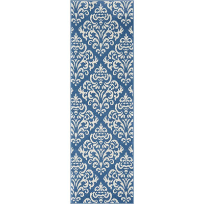 Grafix Area Rug, Blue, 2'3" x 7'6"