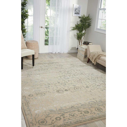 Nourison Opaline Beige Area Rug