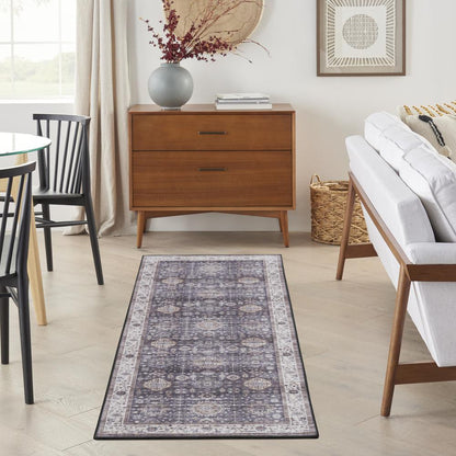 Vintage Runner Area Rug, 5' Runner