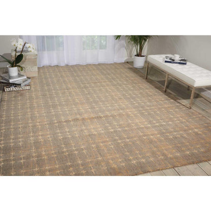 Silken Allure Area Rug, Grey, 5'6" x 8'