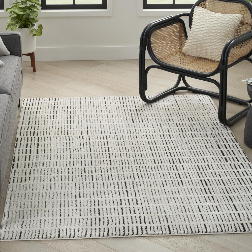 Scandinavian Rectangle Area Rug, 8' x 10'