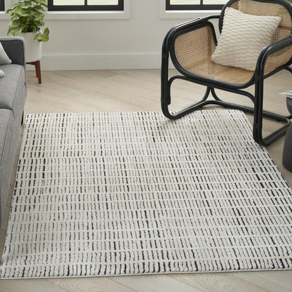 Scandinavian Rectangle Area Rug, 8' x 10'