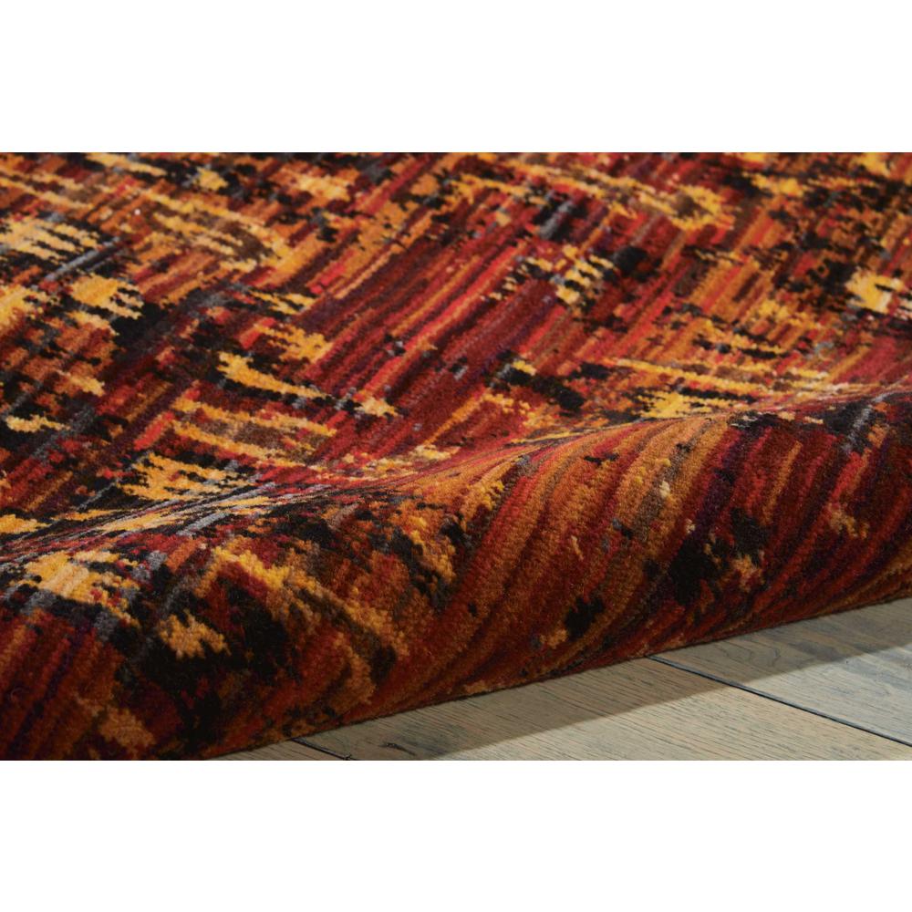Rhapsody Area Rug, Flame, 7'9" x 9'9"