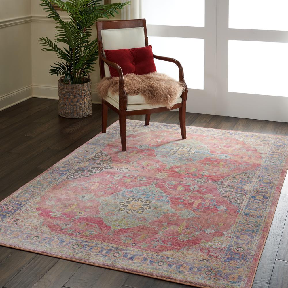 Bohemian Rectangle Area Rug, 5' x 8'