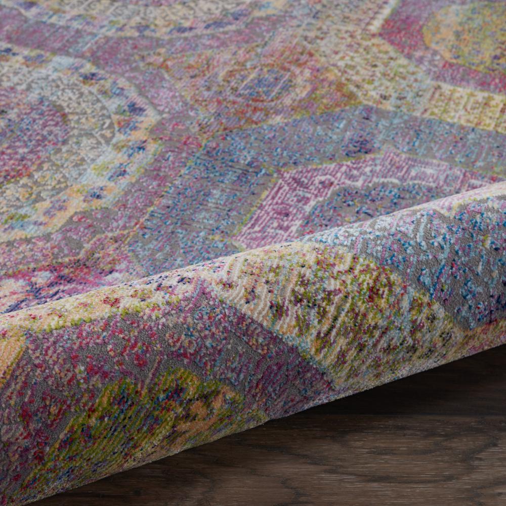 Bohemian Round Area Rug, 6' x Round