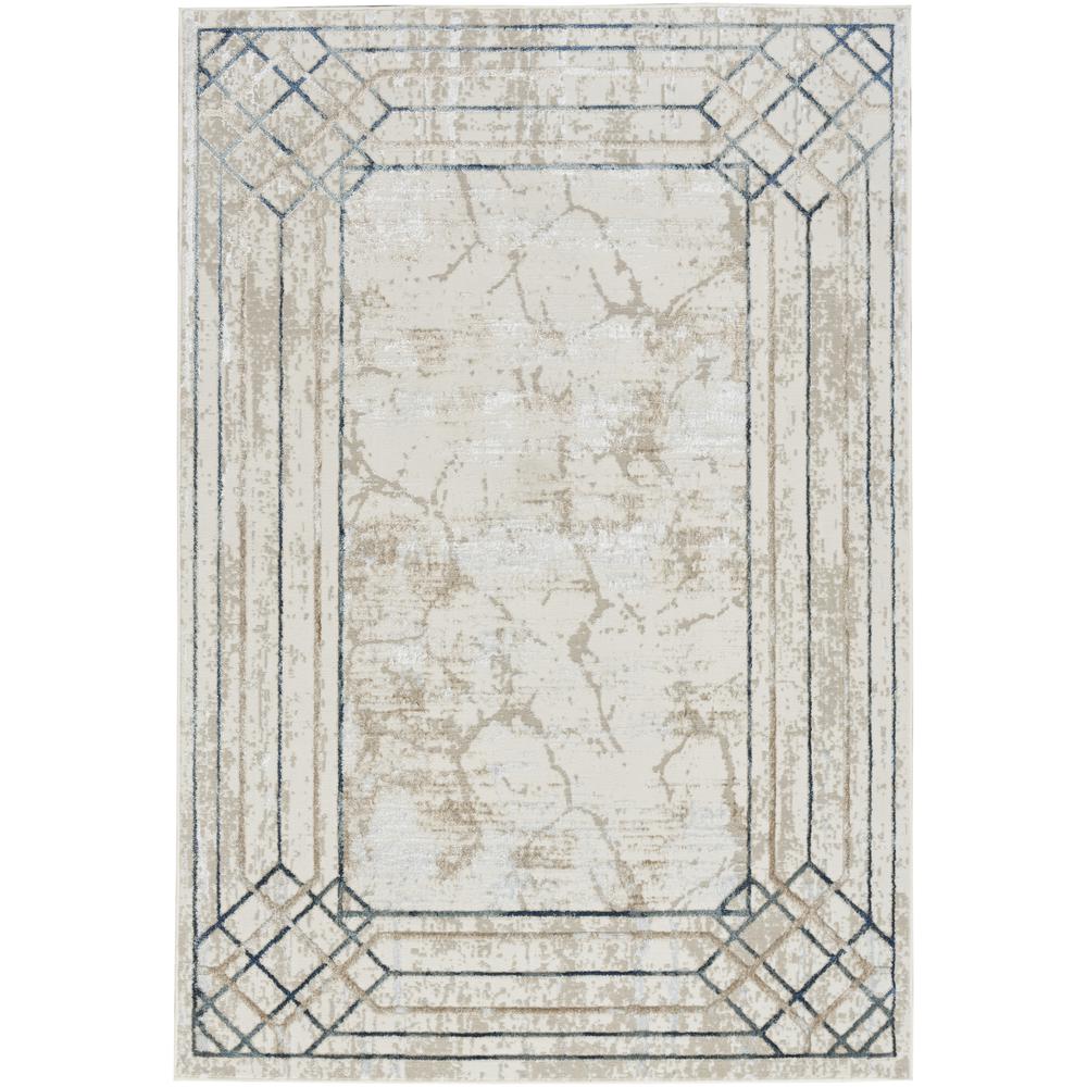 Mid-Century Modern Rectangle Area Rug, 5' x 7'