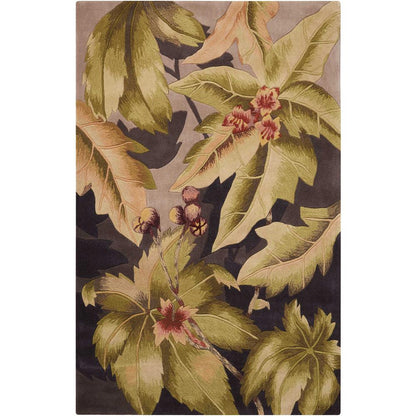 Contemporary Rectangle Area Rug, 8' x 11'