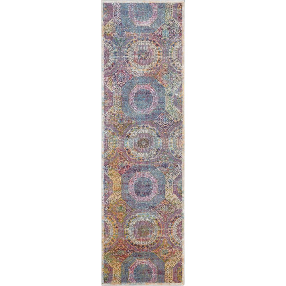 Bohemian Runner Area Rug, 6' Runner