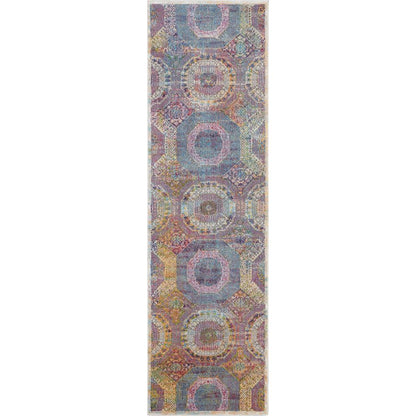 Bohemian Runner Area Rug, 6' Runner