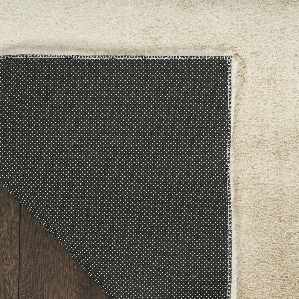 Nourison Home Soft Plush Rabbit Fur Area Rug