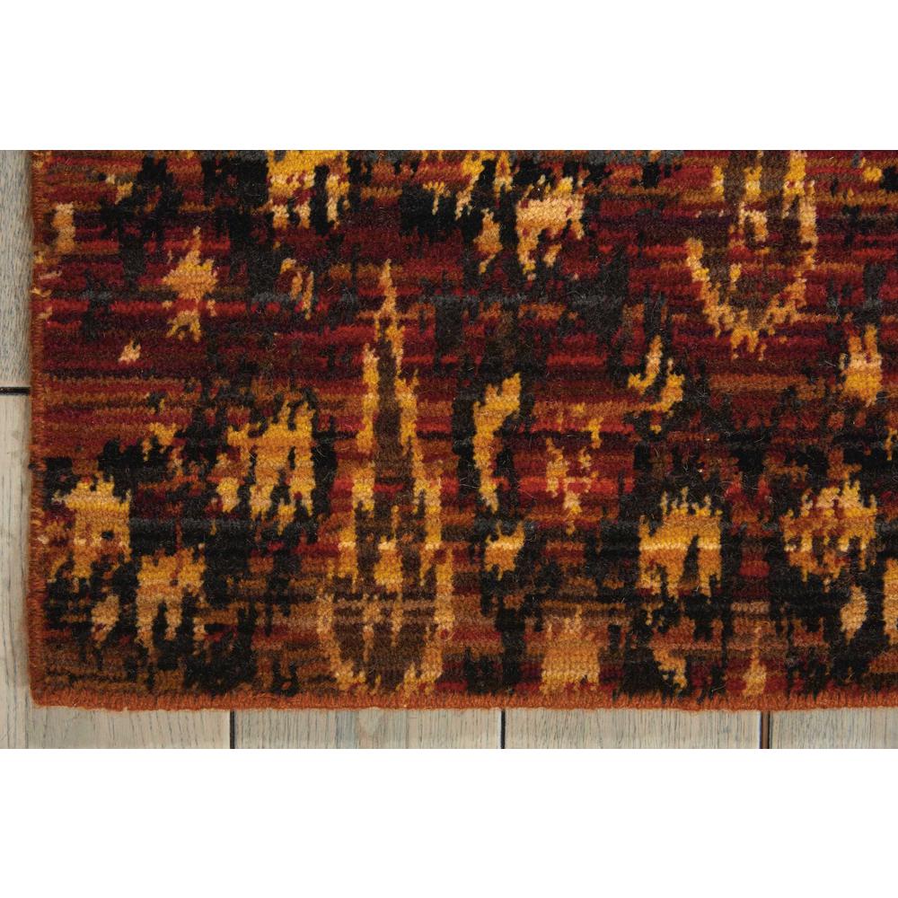 Rhapsody Area Rug, Flame, 8'6" x 11'6"