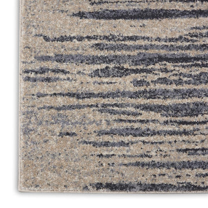 Modern Rectangle Area Rug, 9' x 13'