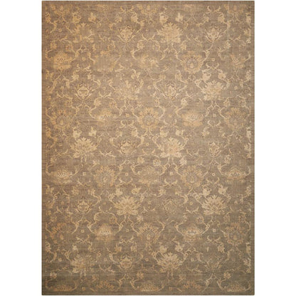 Silken Allure Area Rug, Moss, 5'6" x 8'
