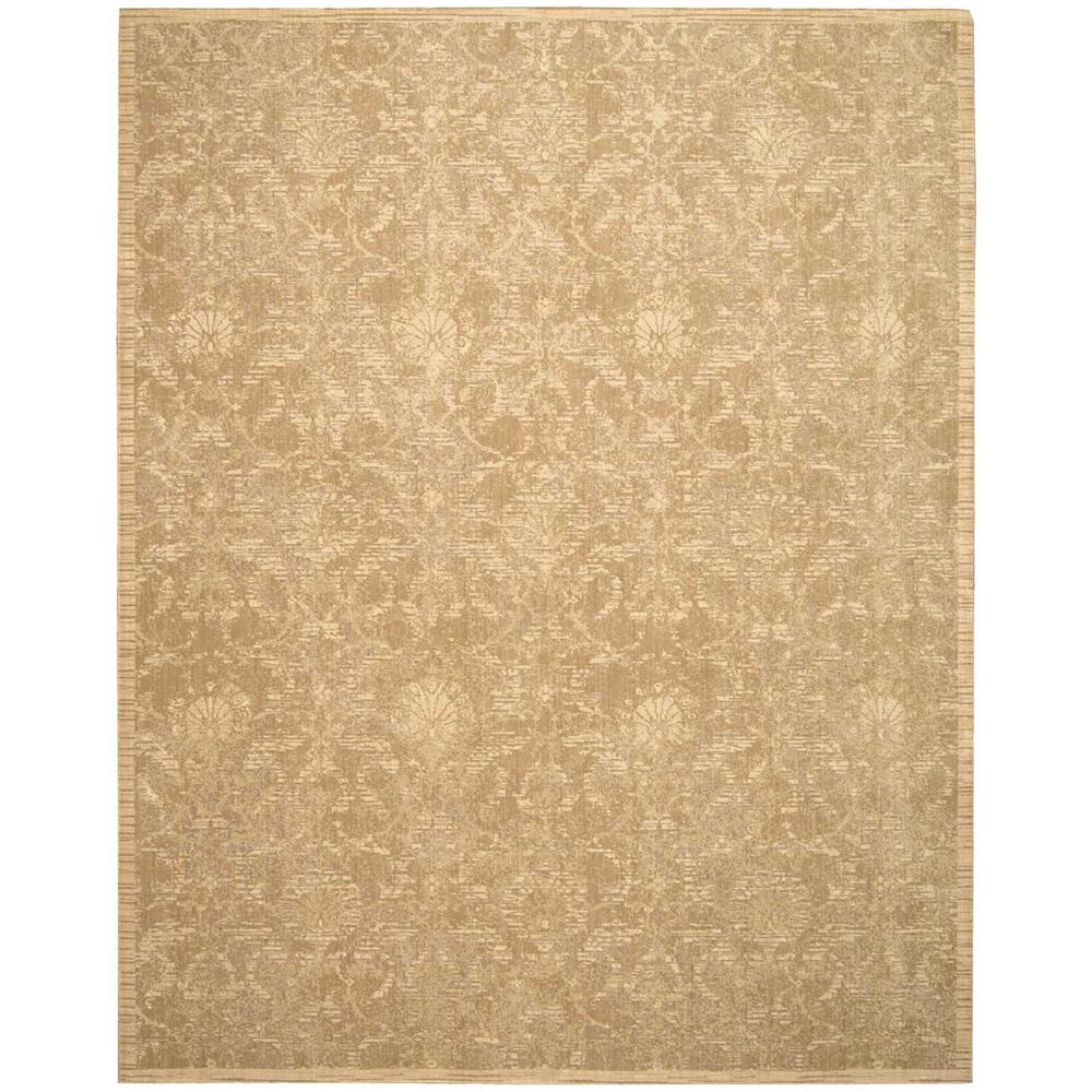 Silk Elements Area Rug, Sand, 5'6" x 8'