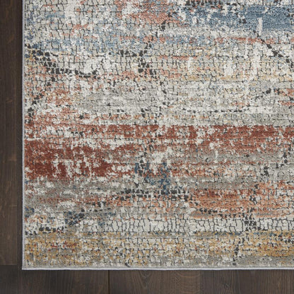 Modern Rectangle Area Rug, 8' x 11'