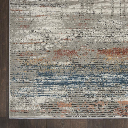 Modern Rectangle Area Rug, 9' x 13'
