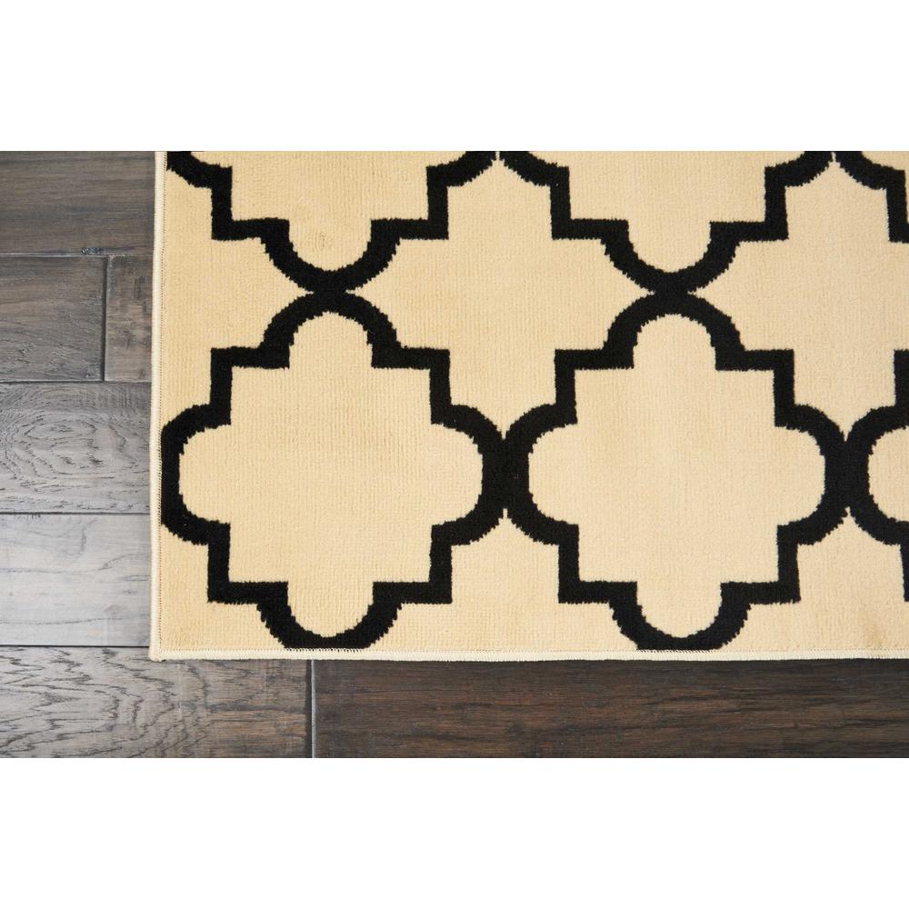 Grafix Area Rug, Cream/Black, 7'10" x 9'10"