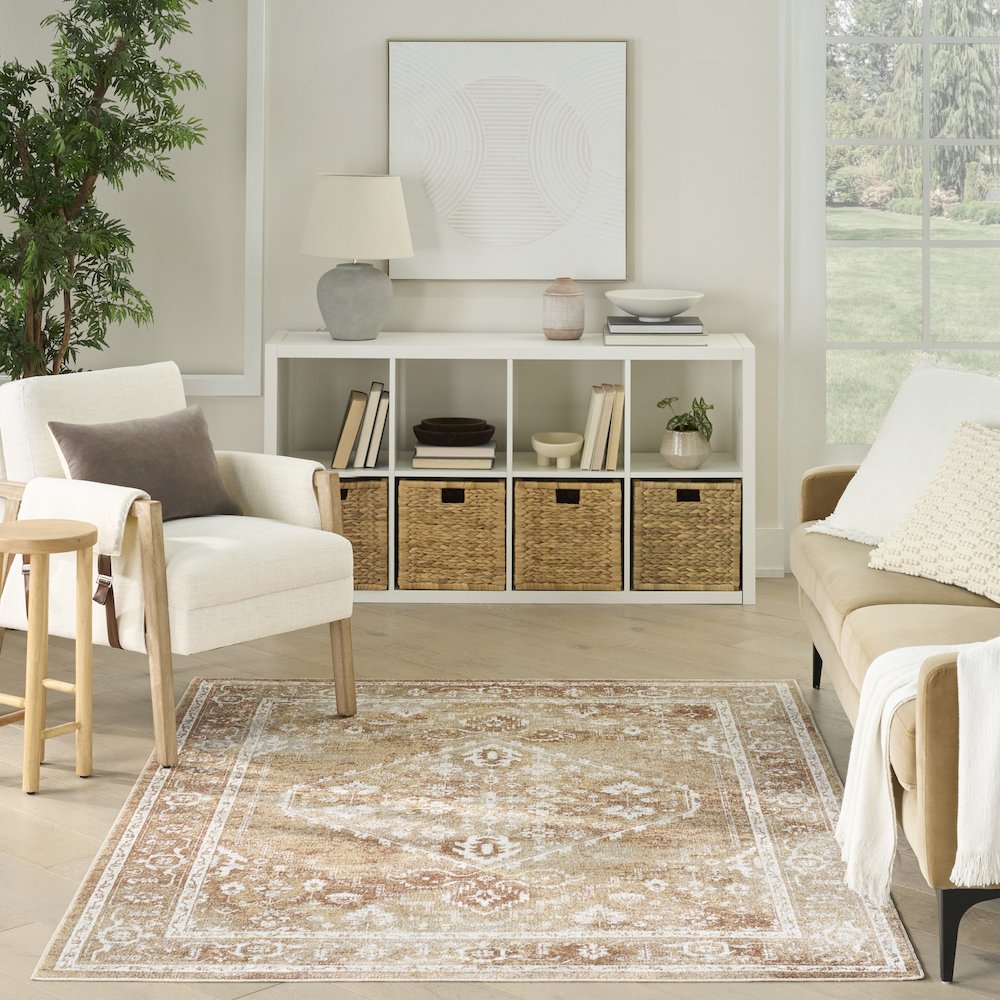 Nourison Home Astra Machine Washable Area Rug