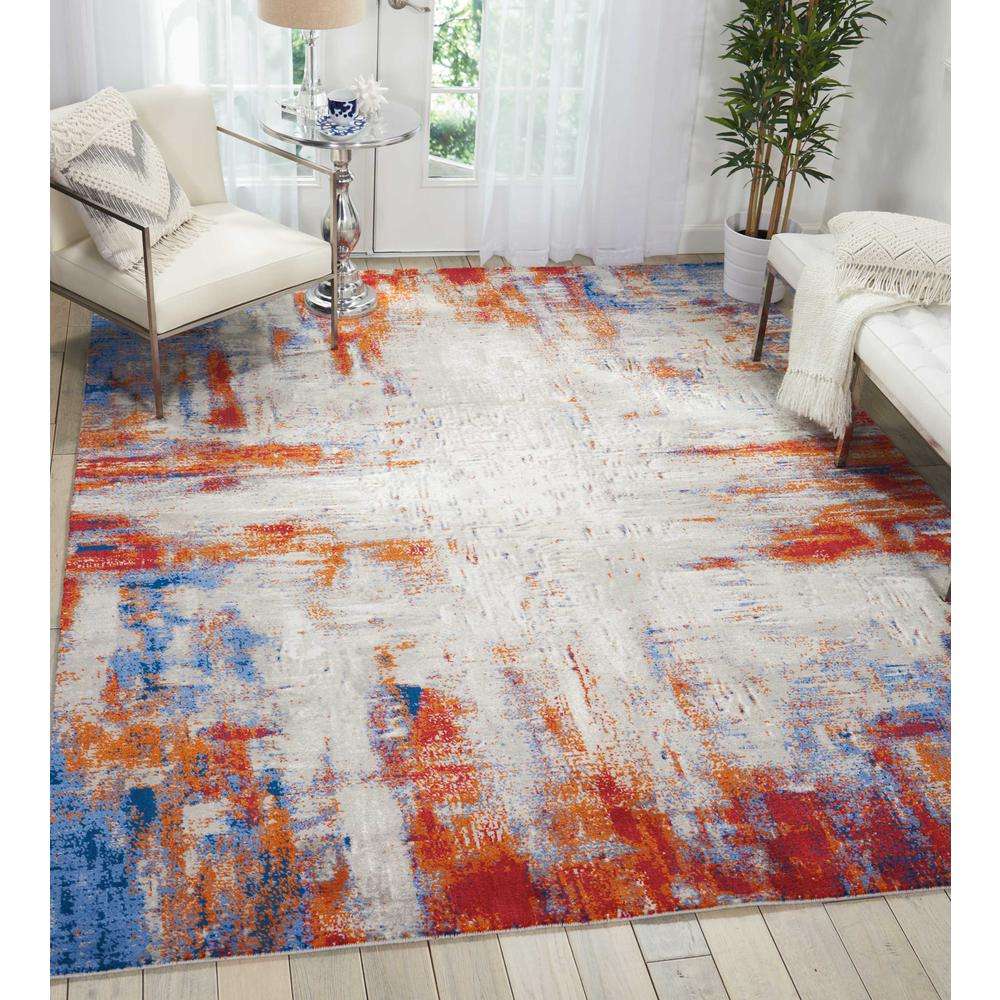 Modern Rectangle Area Rug, 10' x 14'