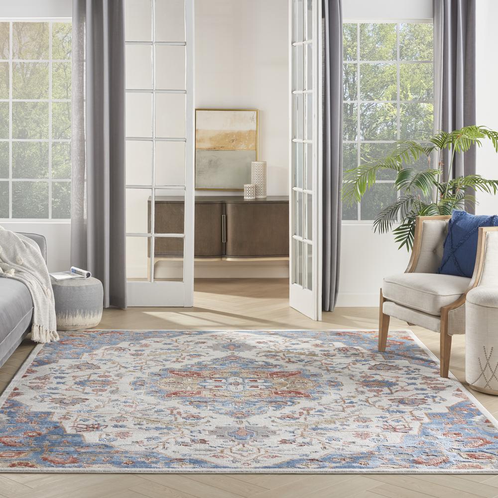 Transitional Rectangle Area Rug, 8' x 10'