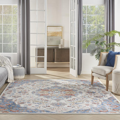 Transitional Rectangle Area Rug, 8' x 10'