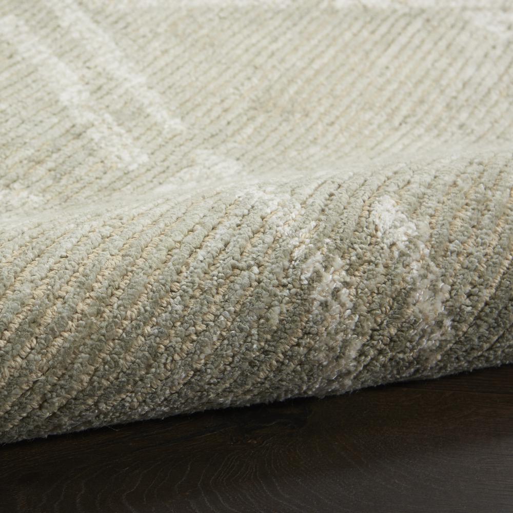 Nourison Venosa Runner Area Rug, Green Ivory, 2'3" x 7'6", VSN01