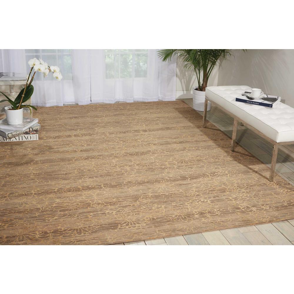 Silken Allure Area Rug, Latte, 7'9" x 9'9"