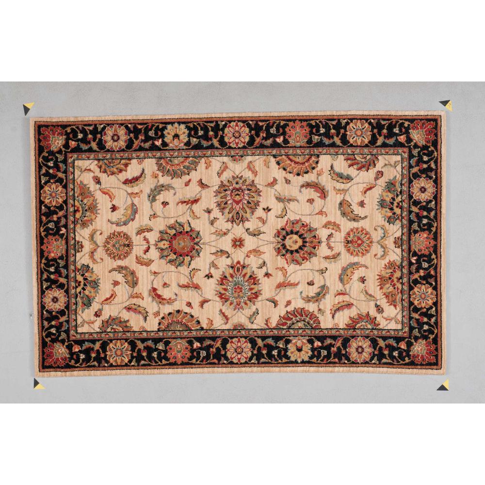 Rectangle Traditional Machine Made Area Rug