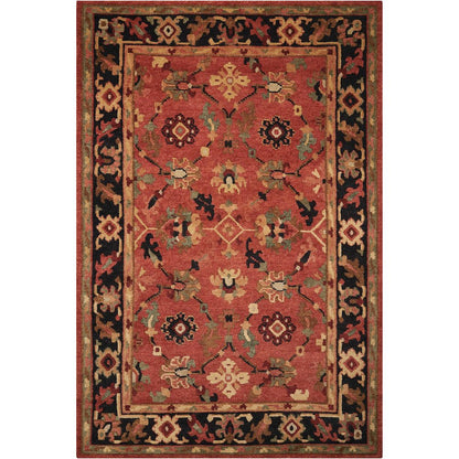 Tahoe Area Rug, Rust, 3'9" x 5'9"