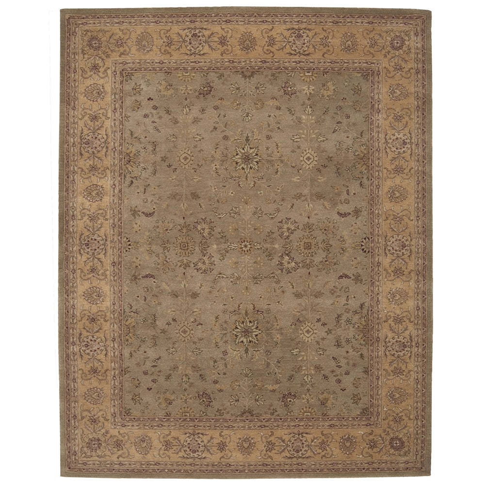 Heritage Hall Rectangle Rug By, Green, 7'9" X 9'9"