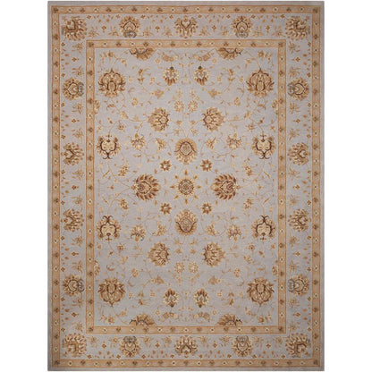 Nourison Heritage Hall Light Blue Area Rug