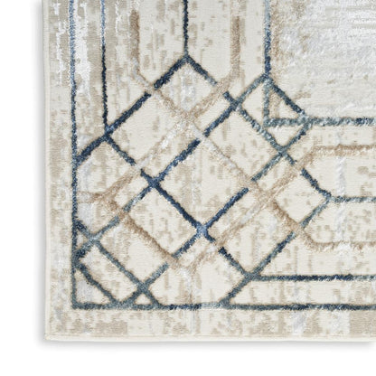 Mid-Century Modern Rectangle Area Rug, 4' x 6'