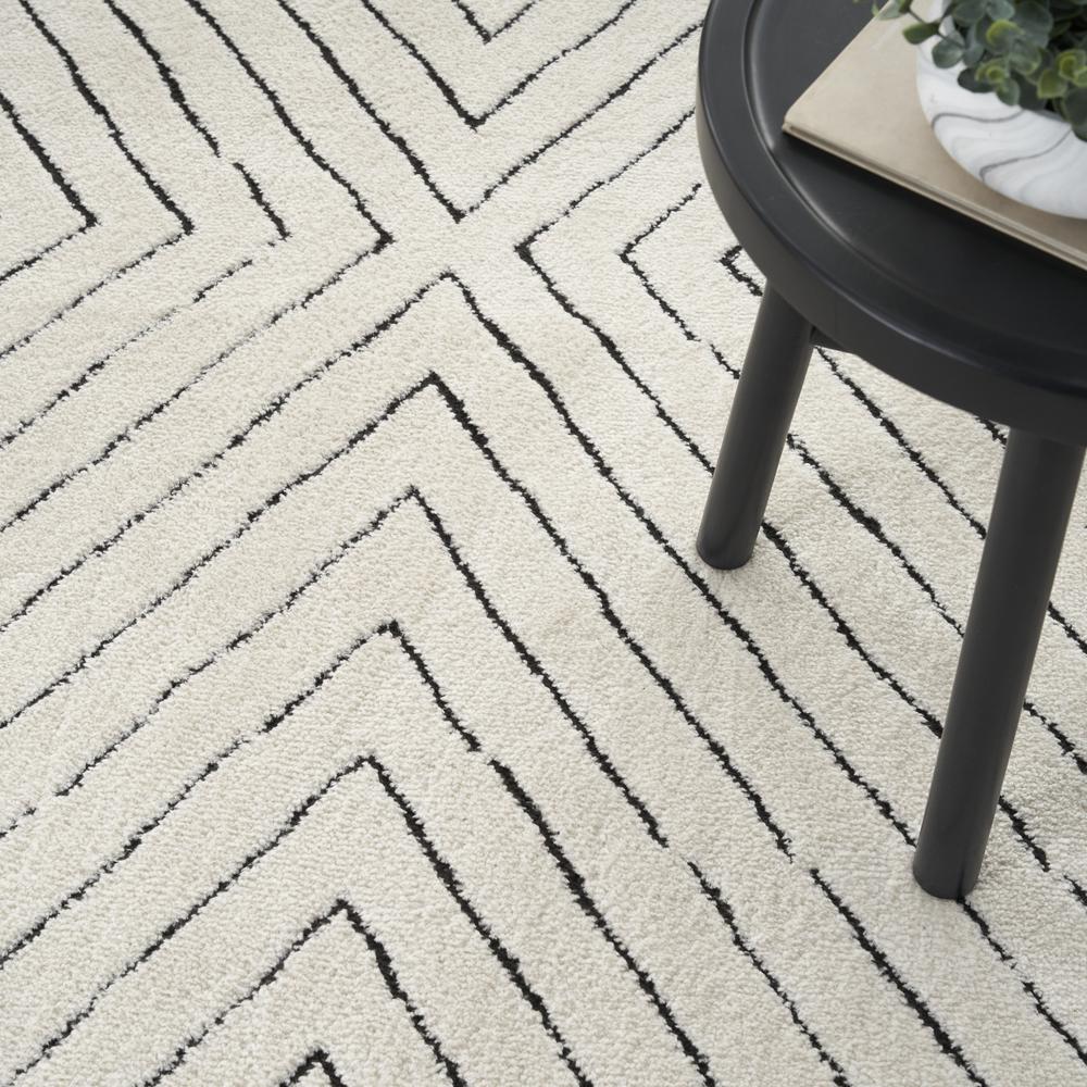 Scandinavian Rectangle Area Rug, 5' x 7'