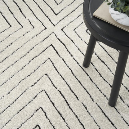 Scandinavian Rectangle Area Rug, 5' x 7'