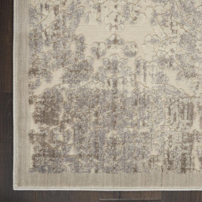 Graphic Illusions Area Rug, Ivory, 5'3" x 7'5"