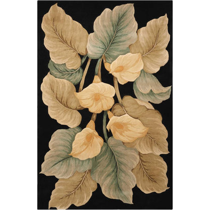Contemporary Rectangle Area Rug, 8' x 10'
