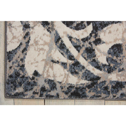 Modern Rectangle Area Rug, 9' x 13'