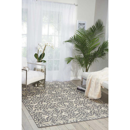 Luminance Area Rug, Graphite, 5'3" x 7'5"