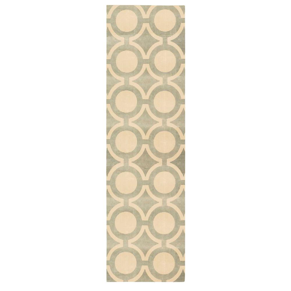 Luminance Area Rug, Cream/Grey, 2'3" x 8'
