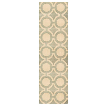 Luminance Area Rug, Cream/Grey, 2'3" x 8'
